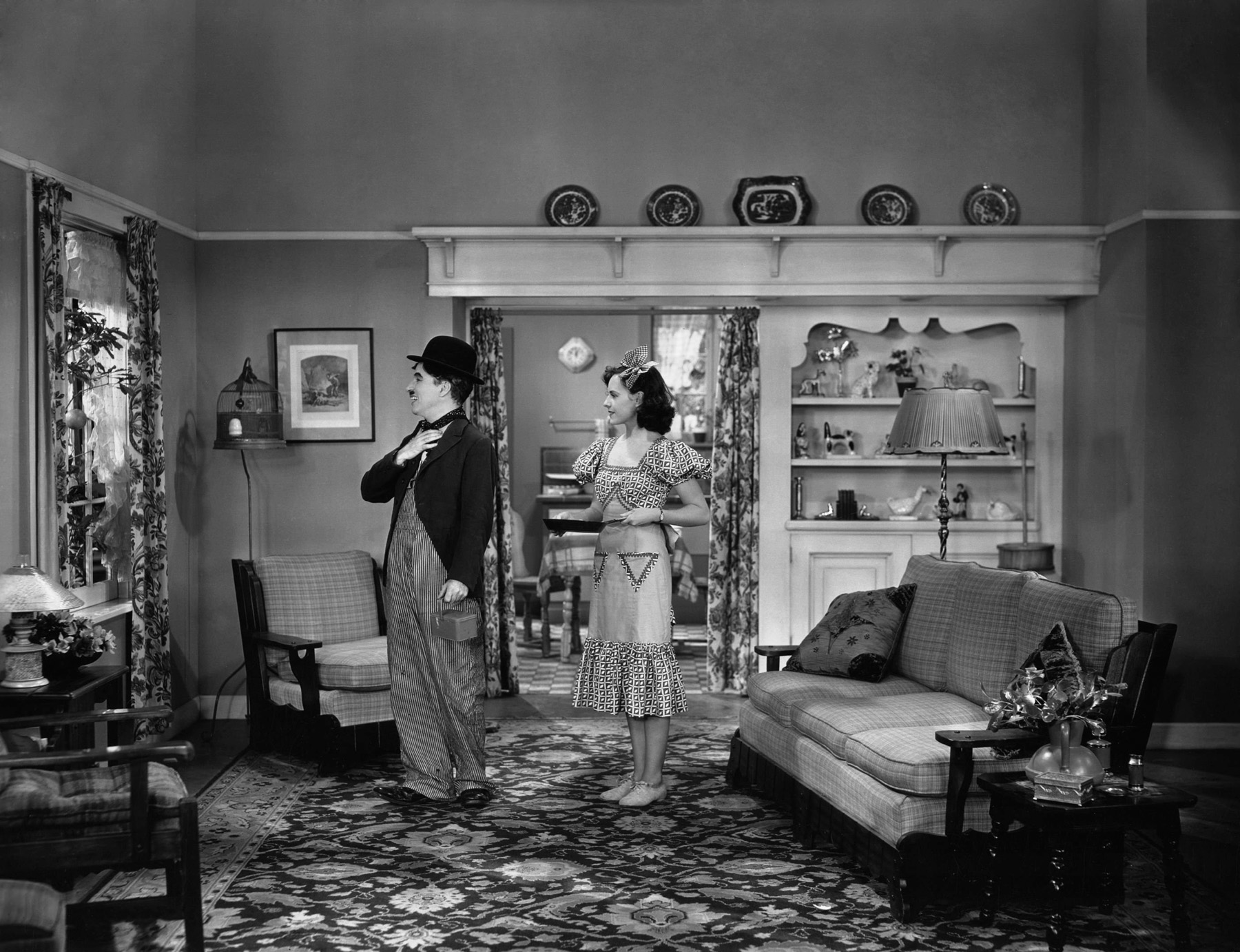 charlie chaplin modern times 1936 full movie