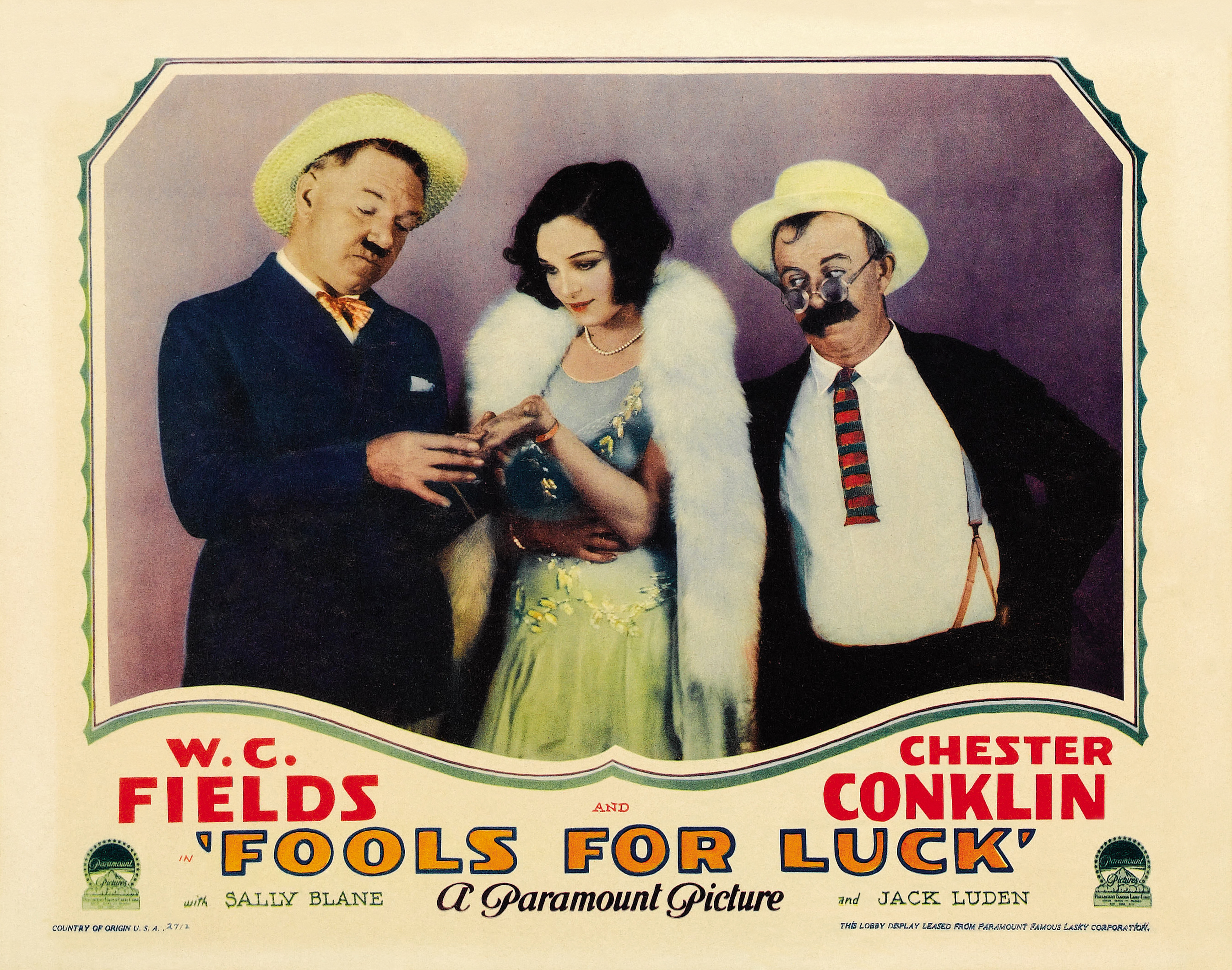 Fool`S Luck [1926]