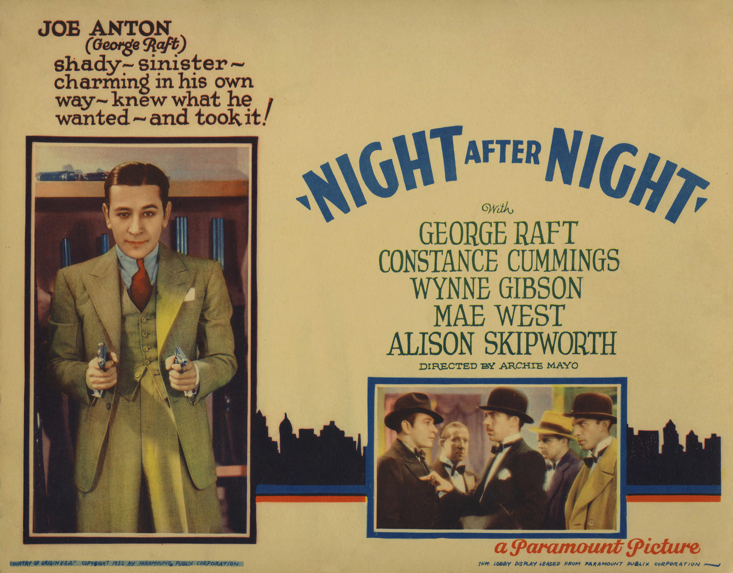I By Day, You By Night [1932]