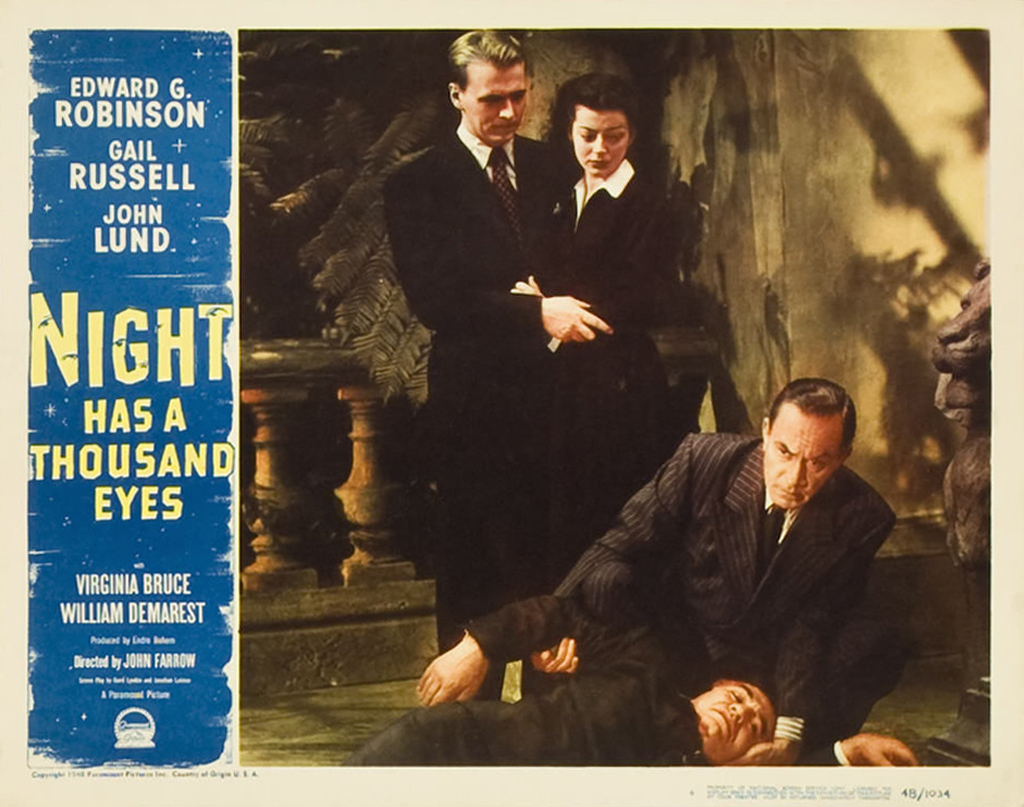 Night Has A Thousand Eyes Movie Poster
