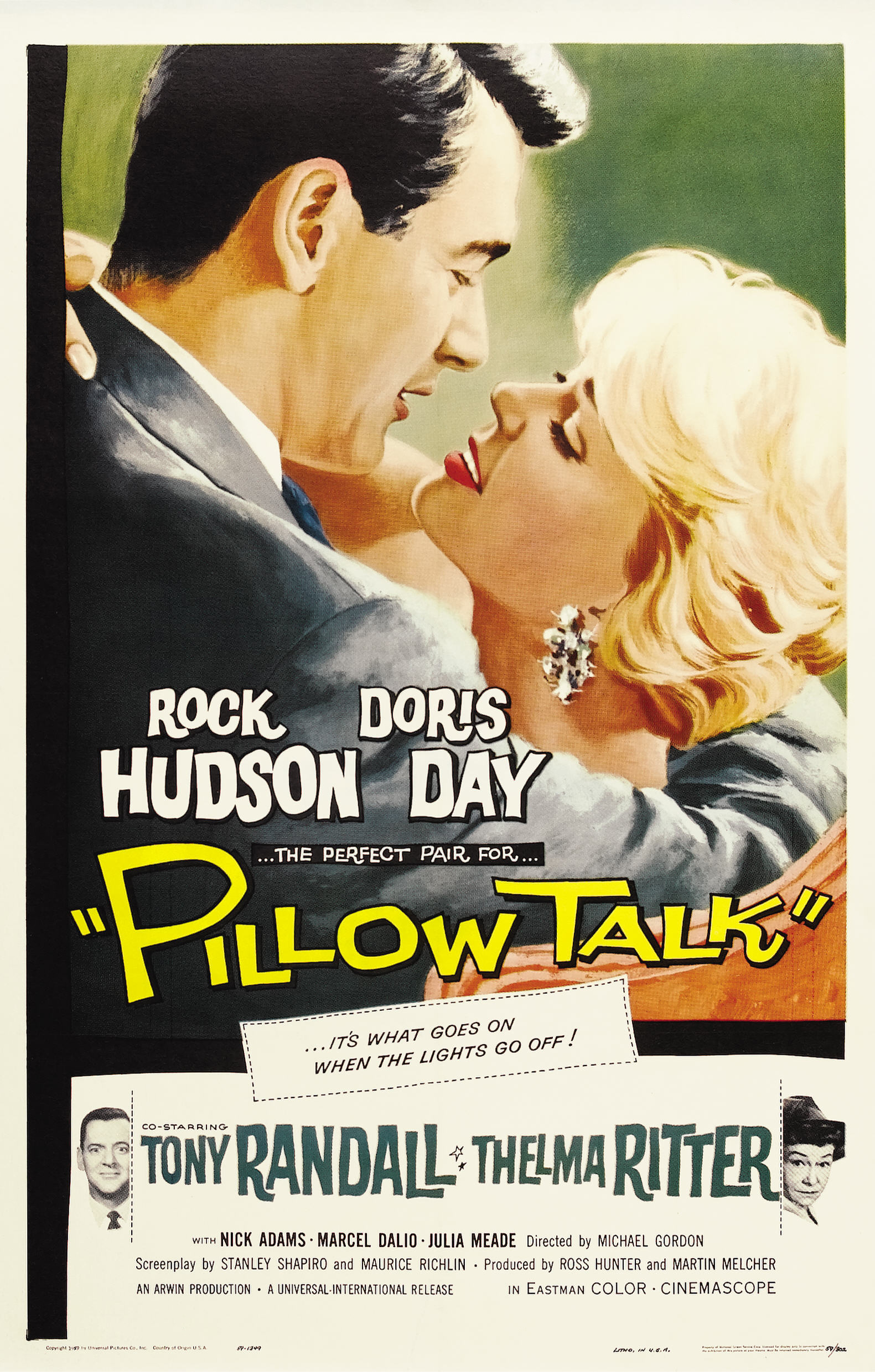 Pillow Talk 1959 x264 DTS WAF