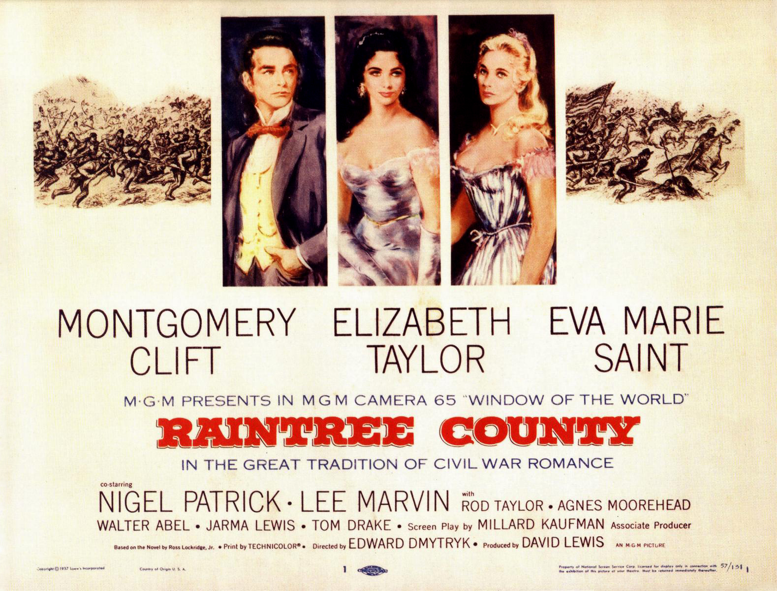 Image result for raintree county the movie