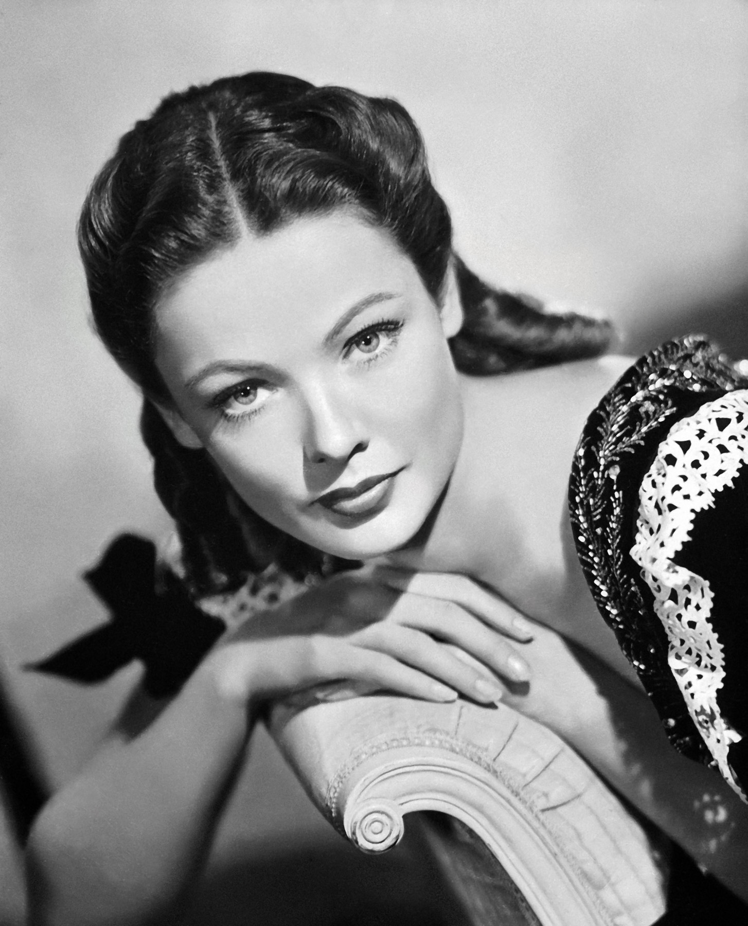 Gene Tierney couple