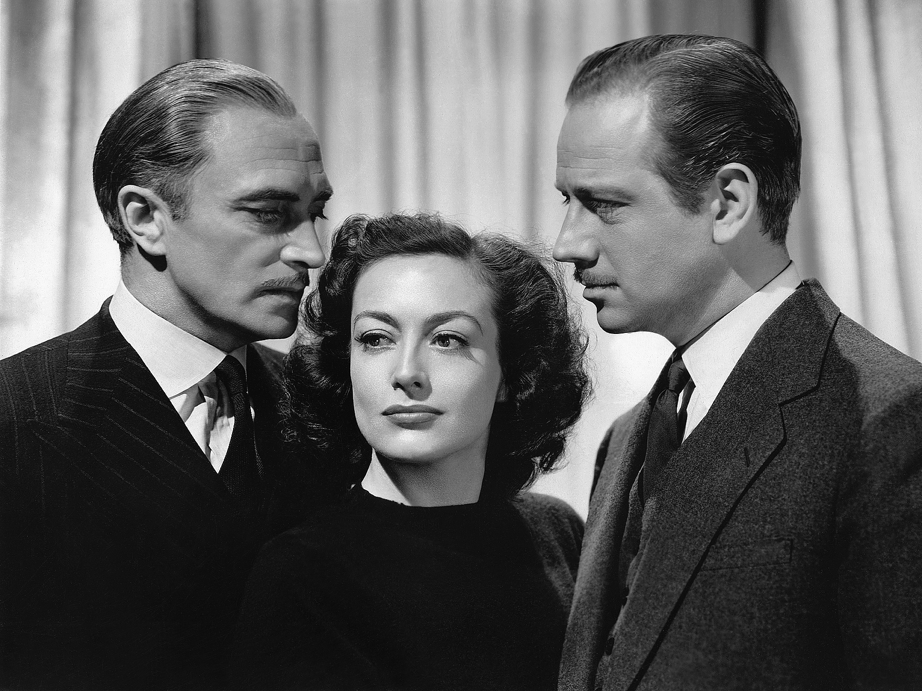 Conrad Veidt Joan Crawford And Melvyn Douglas A Woman S Face 1941 Mann