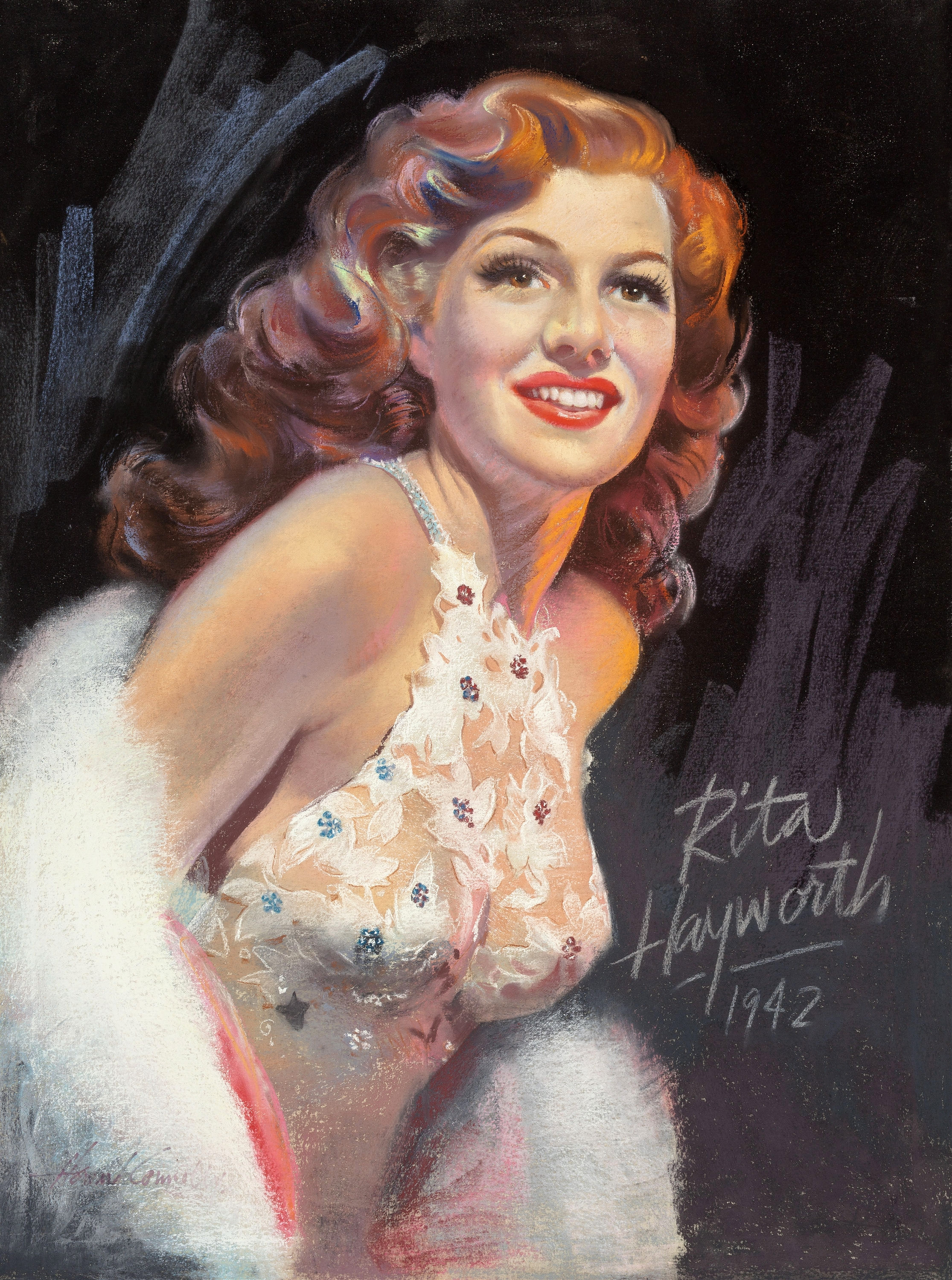 Rita Hayworth Painti. 