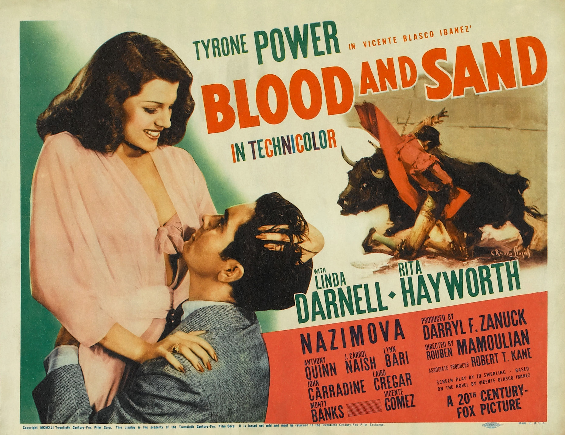 Blood and Sand (1941)