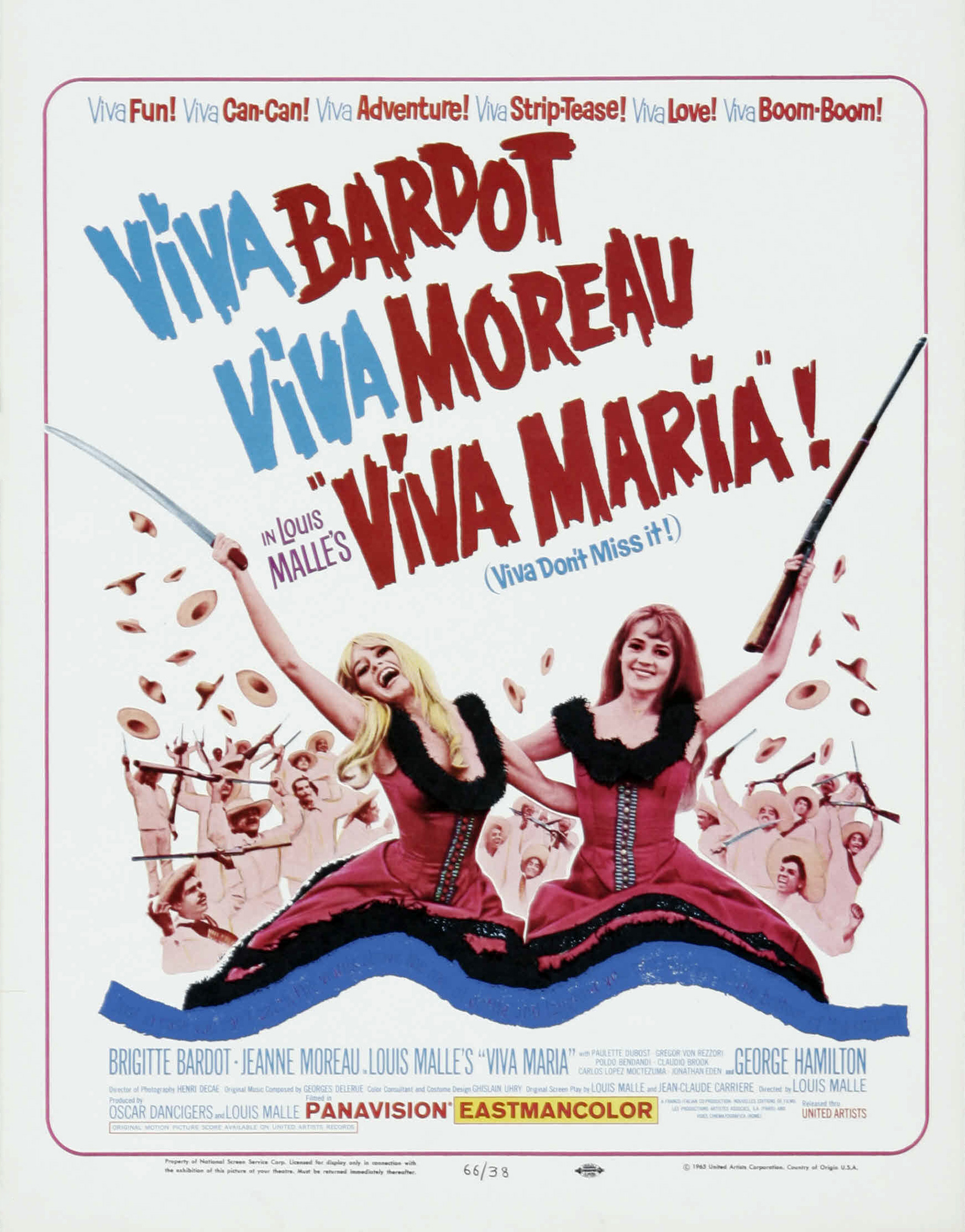 DVD Savant: A Restored Ending for Louis Malle's VIVA MARIA!