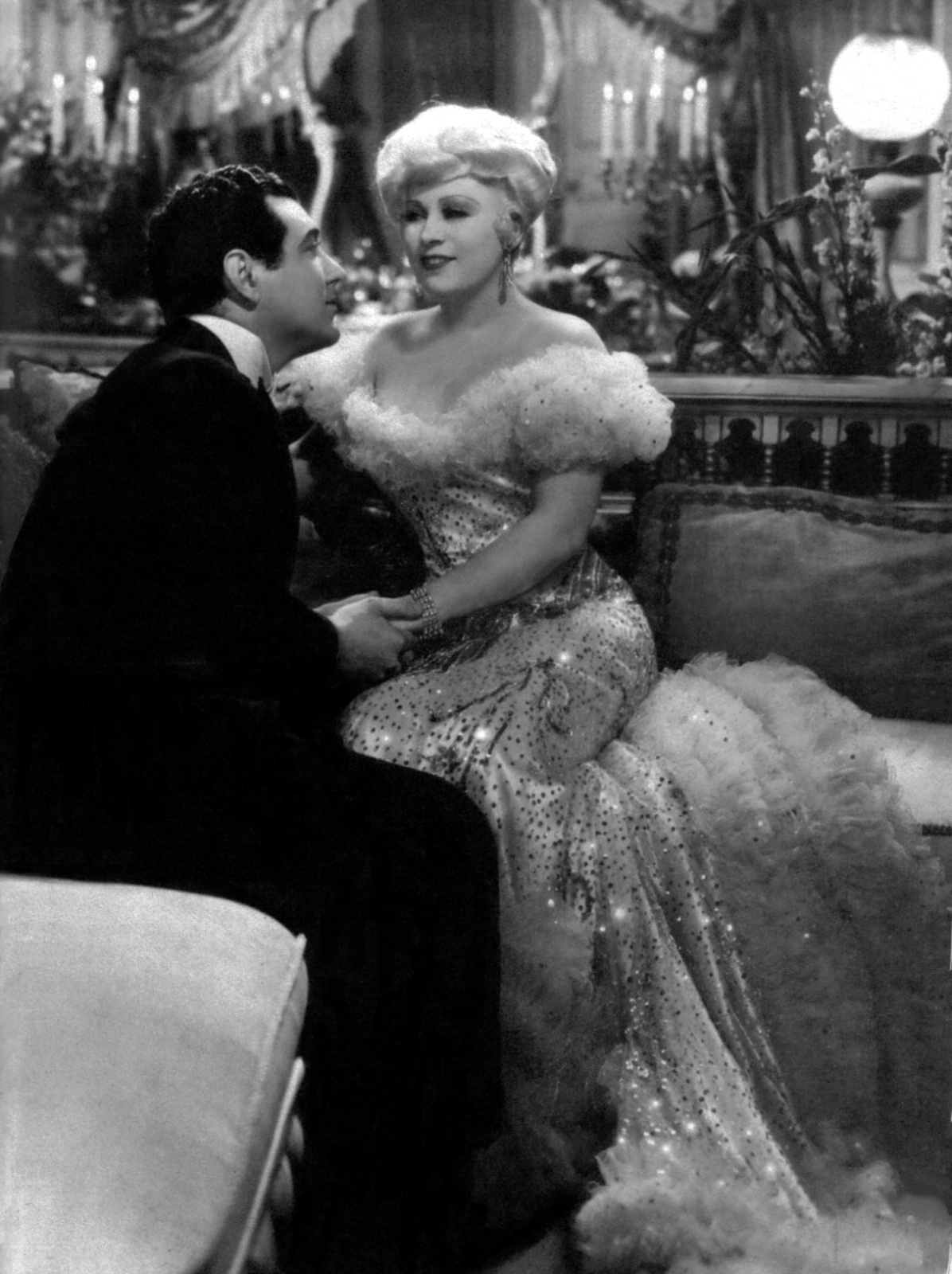 Actress Mae West in "Belle of the Nineties" 4 Celebrity Photo Print 1934 